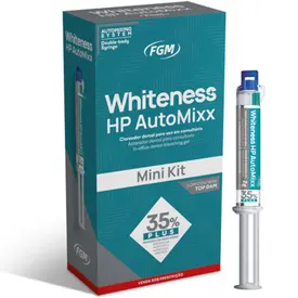 MINI KIT WHITENESS AUTOMIXX PLUS 35% +TOP DAM FGM